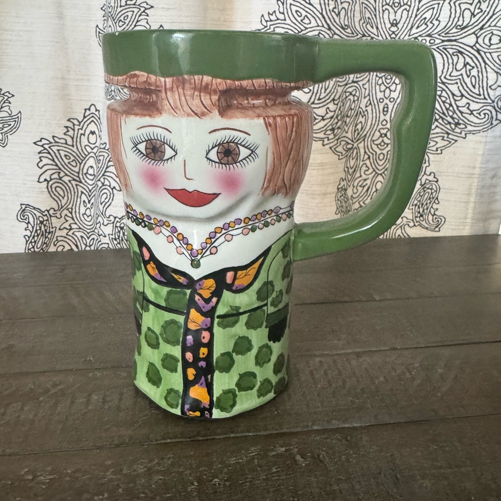 Susan Paley by Ganz Opal Travel Ceramic Mug